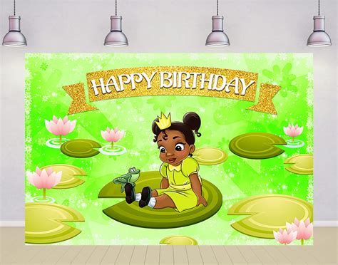 Buy Princess Backdrops For Princess Tiana Birthday Party Supplies