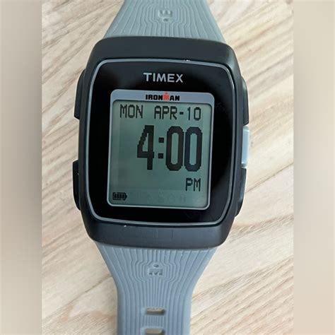 Timex Ironman Gps Watch Digital Dial Distance Pace Gr Gem