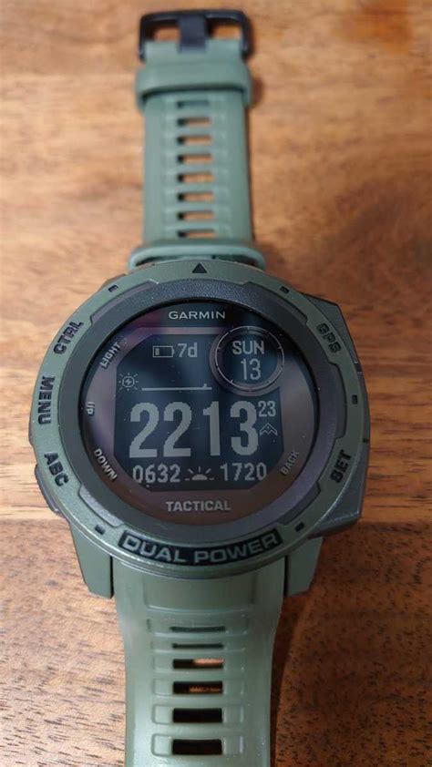 Yahoo Garmin Instinct Dual Power Tactical Edition M