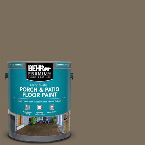 BEHR PREMIUM 1 Gal 730D 6 Coconut Husk Gloss Enamel Interior Exterior