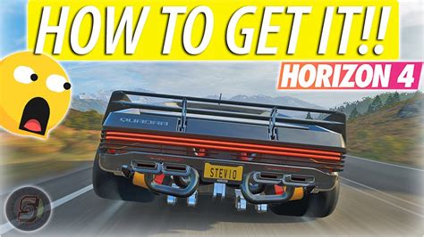 HOW TO GET CYBERPUNK CAR Forza Horizon 4 HOW TO GET 2058 QUADRA TURBO R