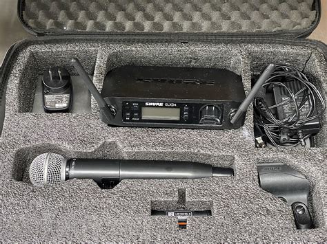 Shure GLXD24 B58 Digital Wireless Beta 58A Microphone Reverb