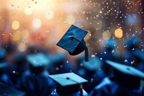 Graduation greeting background. Illustration 23434817 Stock Photo at ...