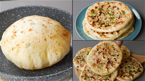 Aloo Butter Naan Recipe Potato Stuffing Butter Naan Aloo Naan