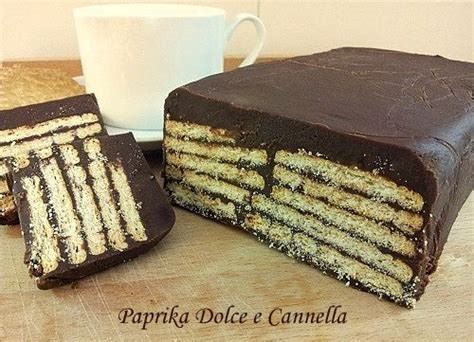 Mattonella Di Cioccolato E Biscotti Paprika Dolce E Cannella