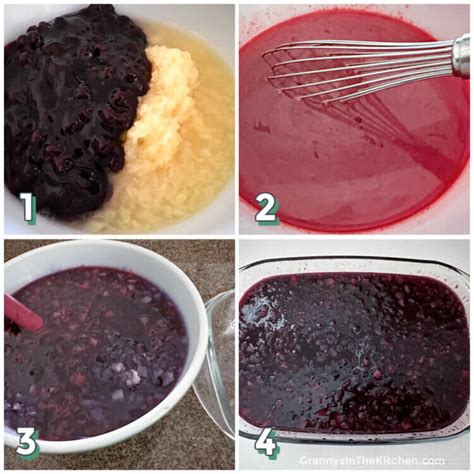 Blueberry Jello Salad Recipe Granny S In The Kitchen