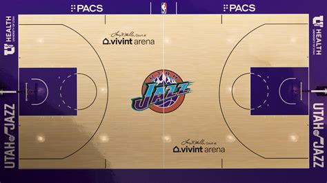 Jazz To Debut Two New Courts For Season Nba