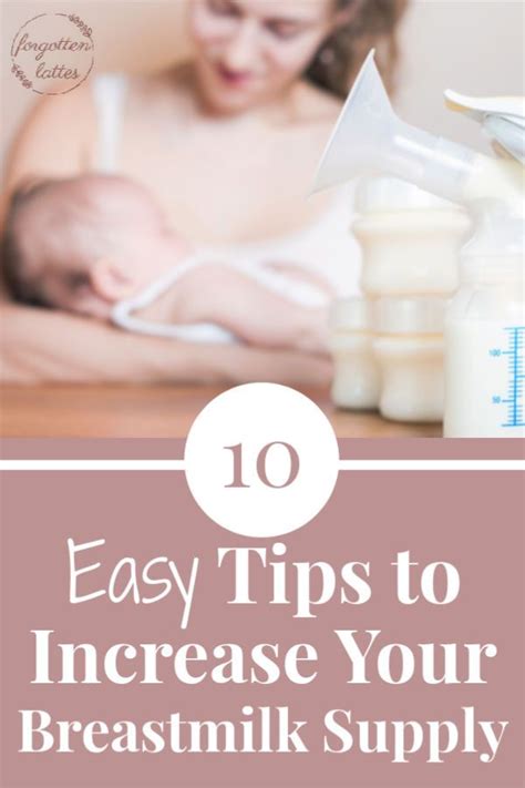 Increase Your Breastmilk Supply With These 10 Easy Tips Artofit