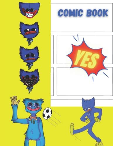 Comic Book poppy playtime lovers: Notebook for fans Poppy Playtime 200 ...