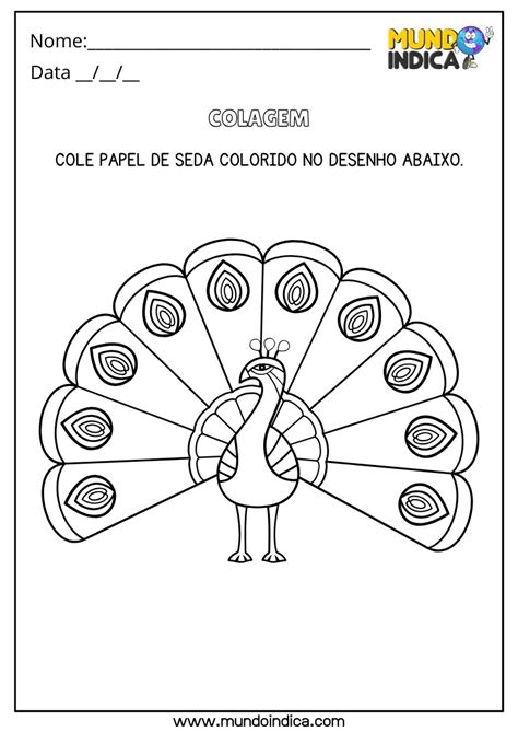 Atividade De Pintura E Colagem Para Educação Infantil - 10 Atividades de Colagem para Educação Infantil