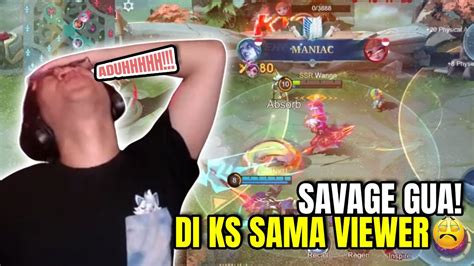 Dahlah Cuma Bisa Pasrah Udah Gendong Di KS Savage Pula YouTube