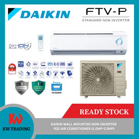 Daikin R Non Inverter Ftv Hp Hp Hp Hp Air Conditioned