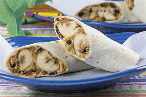 Peanut Butter And Banana Wrap