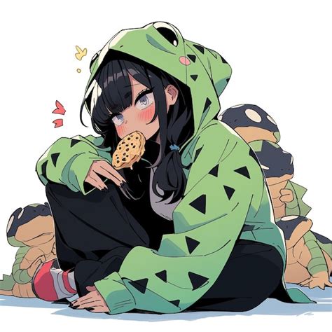 Premium Photo OliveSkinned Latina Anime Girl In Terrapin Kigu