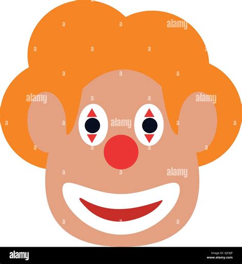 Funny clown mask Stock Vector Image & Art - Alamy