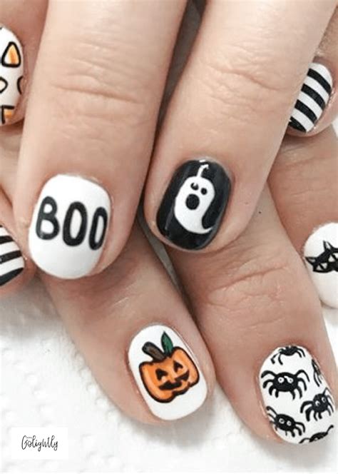 Halloween Nail Design & Art - April Golightly