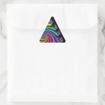 Gift Of Pearls Rainbow Gay Pride Triangle Sticker Zazzle