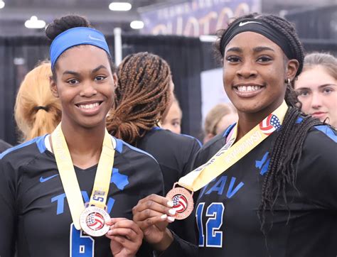 Tav 15 Black Athletes Watson And Anyanwu Named To The Usa Volleyball Gjnc