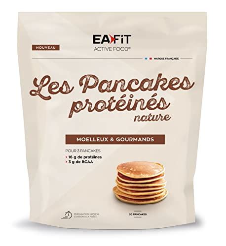 Recette pancake protéiné avec Whey Fitness Life