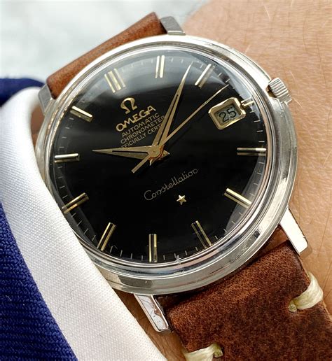 Omega Constellation Automatic Vintage Black Restored Dial Vintage