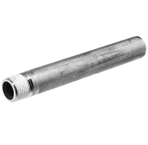 304 Stainless Steel 1 4 In Nominal Pipe Size Nipple 61UD63 ZUSA PF