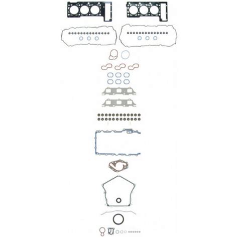 Full Gasket Set Fel Pro 260 1867 Ebay