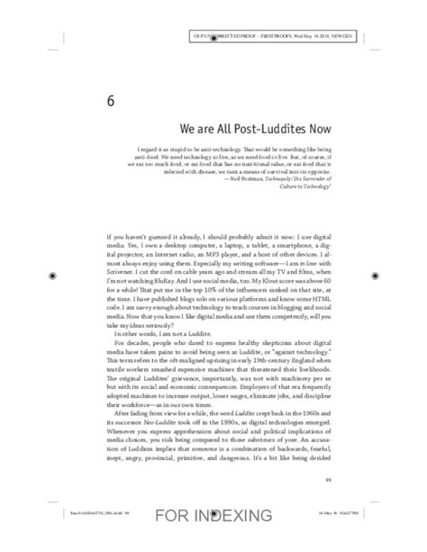 (PDF) What is a Luddite, Really?