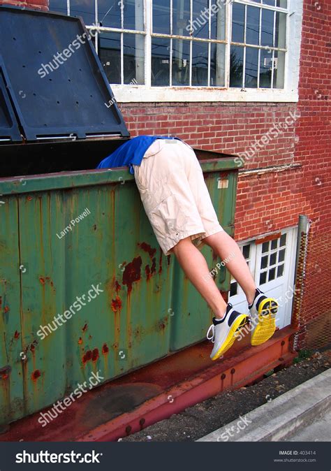 Dumpster Diving Stock Photo 403414 Shutterstock