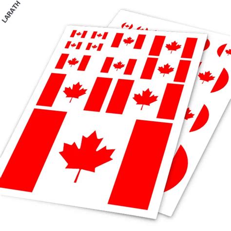 Aliexpress.com : Buy Reflective Canada Flag Car Interior Stickers ...