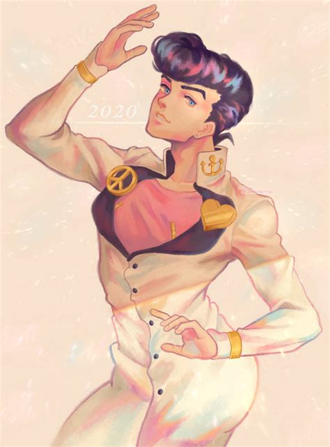 Josuke Higashikata By Bluvianna On Deviantart