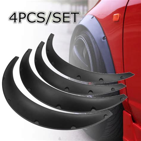 Aliexpress Buy 4pcs 2inch Car Universal JDM Fender Flares Mud