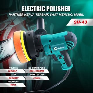 Jual Mailtank SH43 Mesin Poles Polisher Mobil Motor Car Alat Disc Disk