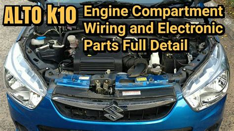 Alto K Engine Compartment Wirings And Electronic Parts Full Detail