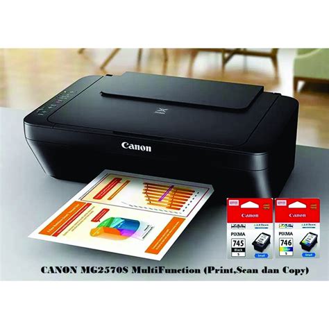 Printer Canon Pixma Mg S Mg S Print Scan Copy All In One A New