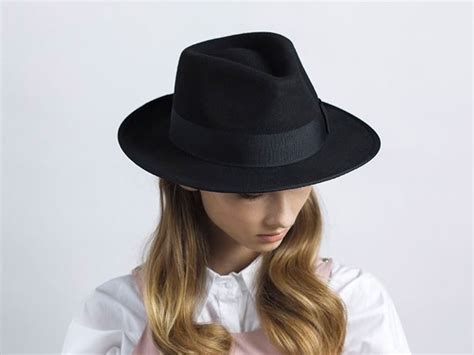 Classic Black Fedora