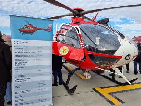 Punct De Salvare Aeromedical Cu Elicopter Smurd Inaugurat La Bra Ov