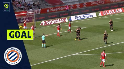 Goal Ga Tan Laborde Mhsc Stade De Reims Montpellier H Rault