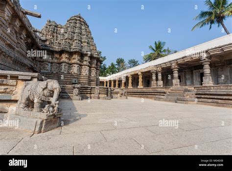 India Karnataka Somanathapura Chennakesava Templef Stock Photo Alamy