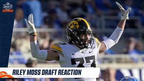 Draft Reaction Riley Moss Adds Speed Turnover Capability To Broncos