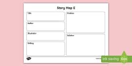 Exploring My World Aistear Eoin S First Day Story Map Worksheet