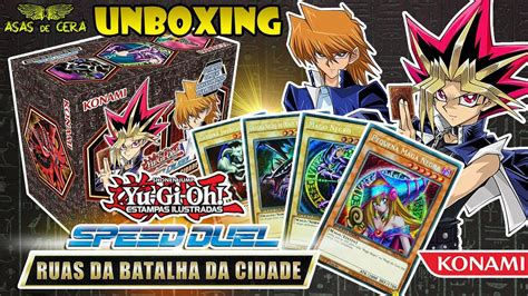 Konami YU GI OH SPEED DUEL RUAS DA BATALHA DA CIDADE Unboxing BR O