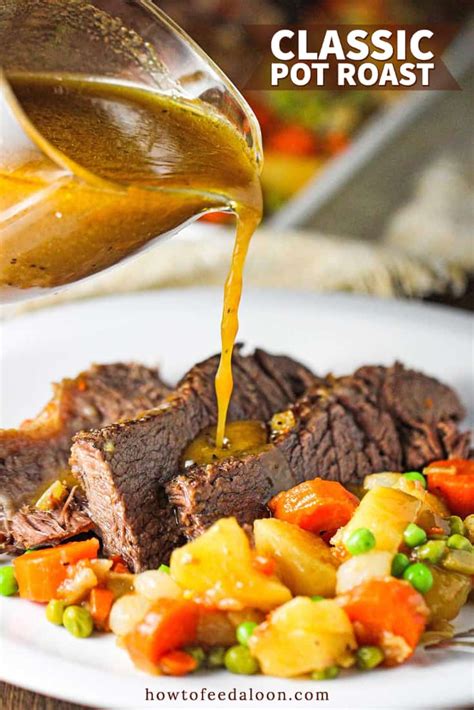 Classic Pot Roast Authentic Recipe With Video How To Feed A Loon