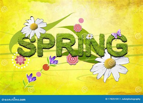 Spring Design Wallpaper Royalty Free Stock Images Image 17825159