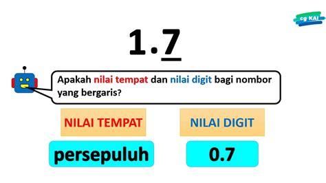 PERPULUHAN Nilai Tempat Dan Nilai Digit YouTube