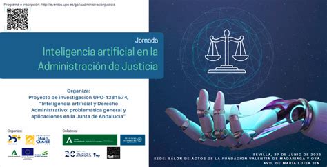 Jornada Inteligencia Artificial En La Administraci N De Justicia