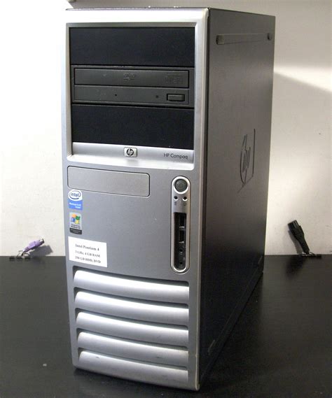 Hp Dc7600 Minitower Pentium 4 3ghz 4250gb Dvd Com Rs232 Lpt Windows Xp