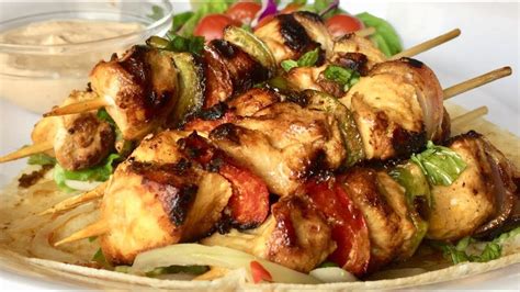 Chicken Skewers Shish Tawook Recipe Em’s Kitchen Youtube