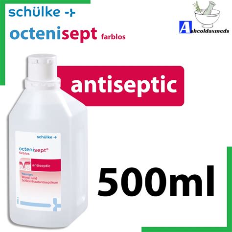 SCHULKE Octenisept Farblos Antiseptic Solution 500ml EXP12 2027