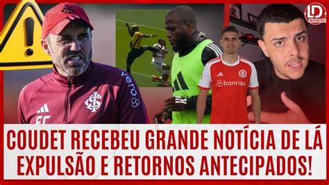 ⚠️ Inter E Coudet Recebem Grandes NotÍcias Sobre Eles Enner Quase