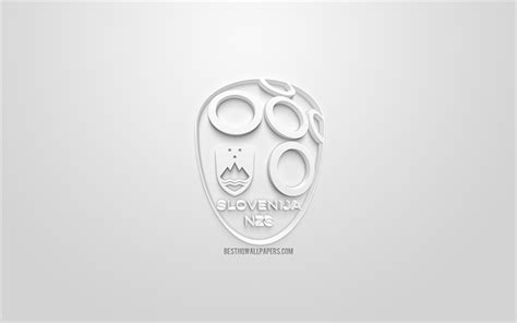 Download wallpapers Slovenia national football team, creative 3D logo ...